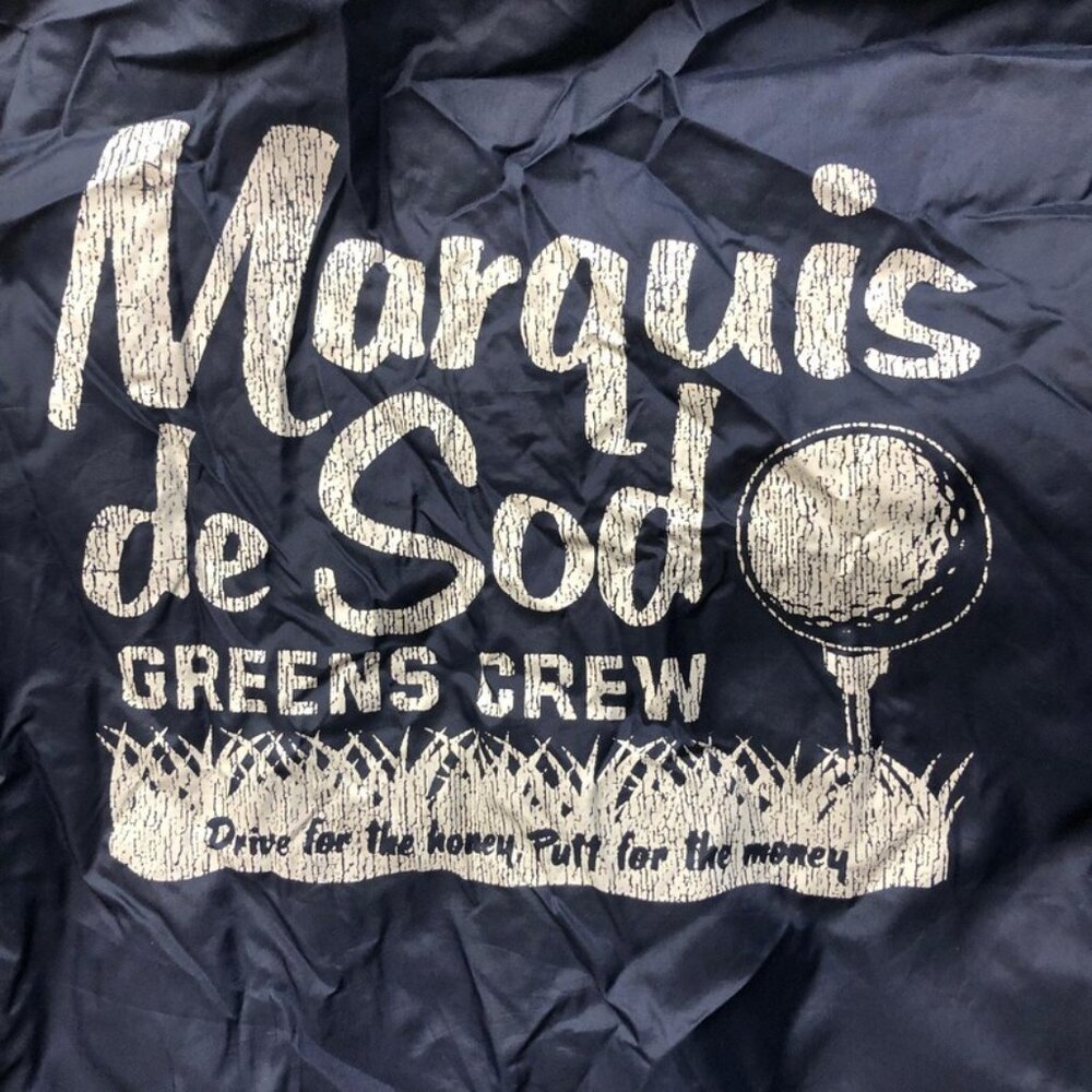 Abercrombie & Fitch Men's Blue Marquis De Sod VTG Y2K Jacket - Picture 3 of 3